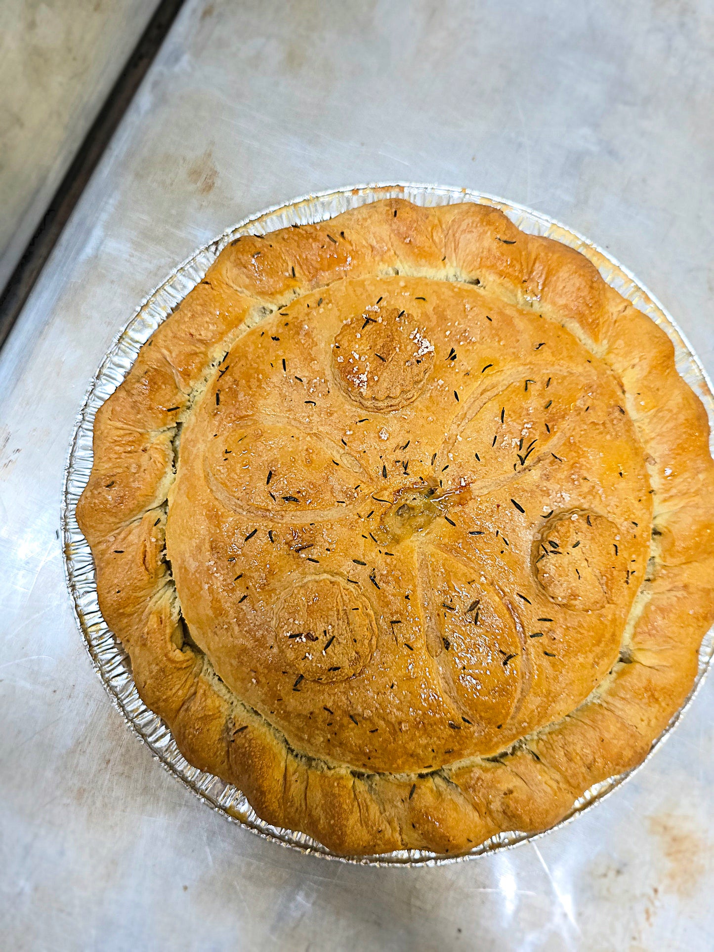 Tourtière de boeuf maison