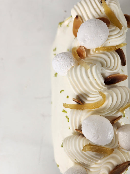 Bûche citron et noix de coco 4-5 pers